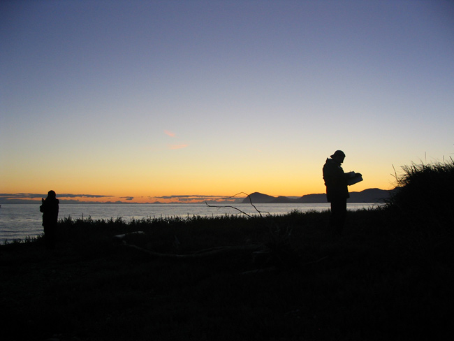 Reconnaissance for a surface current mapper location in Prince William Sound, AK, August, 2006