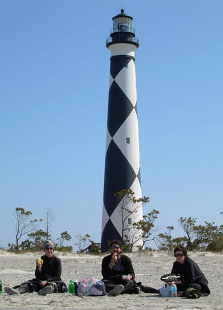 Greetings from NOAA's Center for Coastal Fisheries and Habitat Research in Beaufort, North 
							Carolina