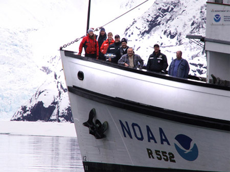Greetings from the NOAA Ship JOHN N. COBB