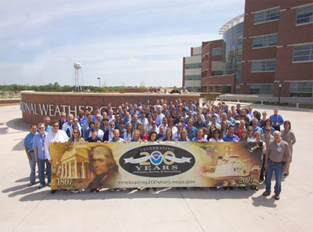 Greetings from the National Weather Center in Norman, Oklahoma!