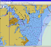 Electronic navigational chart Electronic navigational chart