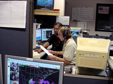 Forecasters broadcast on NOAA Weather Radio Forecasters broadcast on NOAA Weather Radio