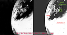 TIROS I on April 1, 1960 TIROS I on April 1, 1960