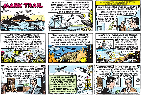 Mark Trail Comic