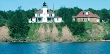 Photo of coastline homes