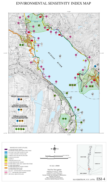 2006 map for the Hudson River