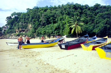 dory fleet in Puerto Rico