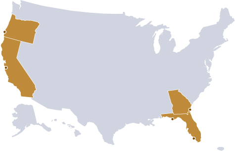 During the 1970s, NOAA designated five estuarine sanctuaries shown here.