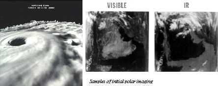 Samples of initial polar imaging