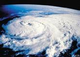 Polar satellite image of storm formation Polar satellite image of storm formation