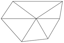 An example of the area triangulation method of surveying An example of the area triangulation method of surveying