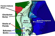 Map of Charleston Bump Map of Charleston Bump