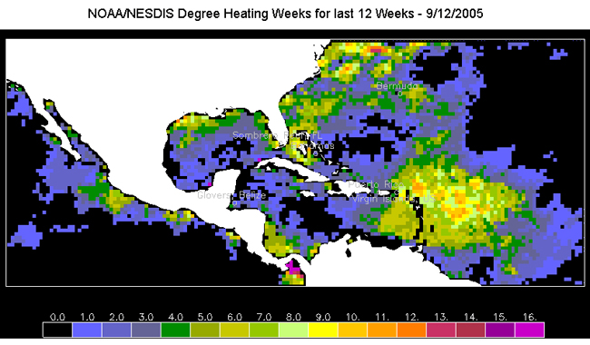 Degree Heating Weeks