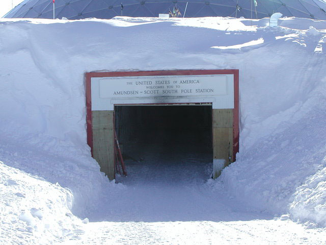 The Amundsen-Scott South Pole Station was built in 1997 