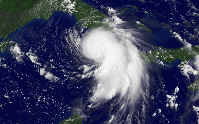 Map of Katrina