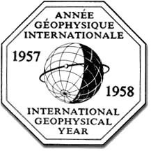 The official logo of the 1957-1958 International Geophysical Year. The official logo of the 1957-1958 International Geophysical Year.