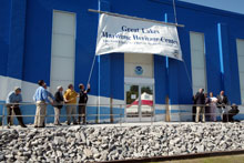 the new Great Lakes Maritime Heritage Center the new Great Lakes Maritime Heritage Center