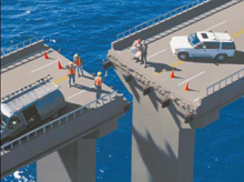 Survey-scale inaccuracy or positioning errors can lead to costly construction mistakes such as bridge misalignments. Survey-scale inaccuracy or positioning errors can lead to costly construction mistakes such as bridge misalignments.