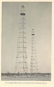 Twin Bilby Towers used during a portion of the TCT. Twin Bilby Towers used during a portion of the TCT.