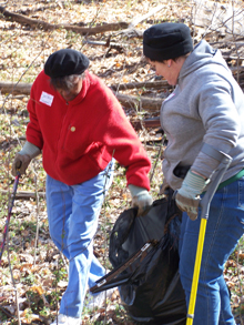 Volunteers pitch in to remove illegally dumped debris Volunteers pitch in to remove illegally dumped debris