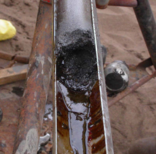 Photo of Sediment Sampling Photo of Sediment Sampling