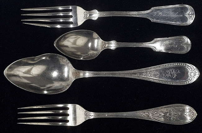 Silverware from the Monitor