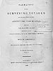 The Surveying Voyages Title page