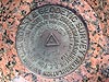 commemorative disk set in Hassler Park, in Silver Spring, Maryland
