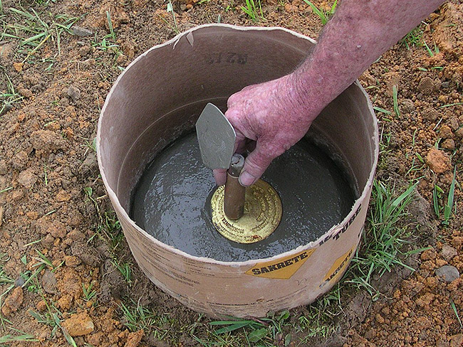 seting a new survey disk an elevation benchmark