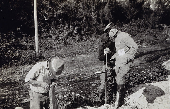 measuring base line
