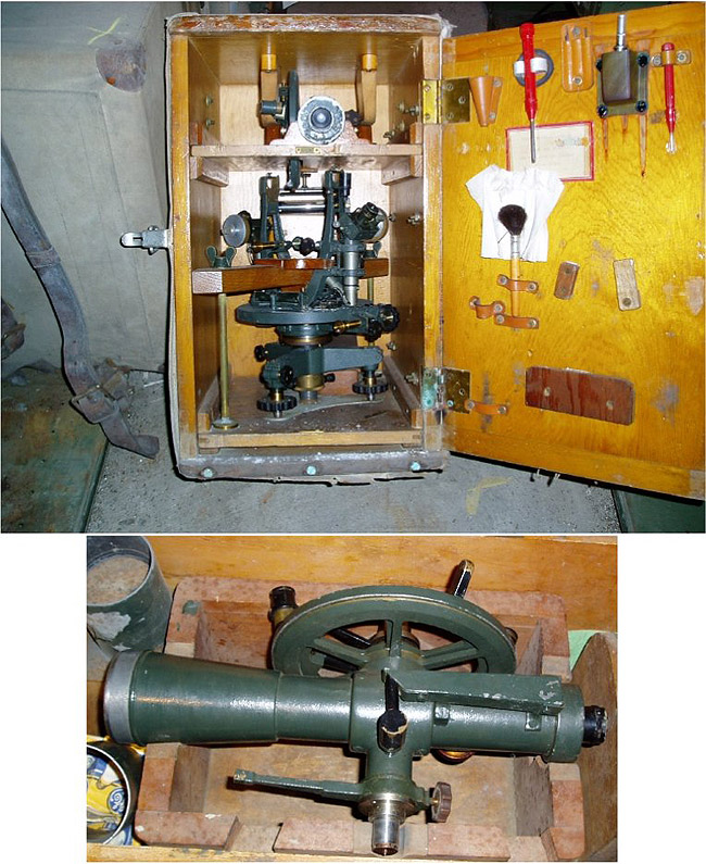 K&E Theodolite, Parkhurst Design