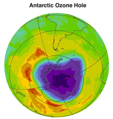 The Antarctic ozone hole The Antarctic ozone hole