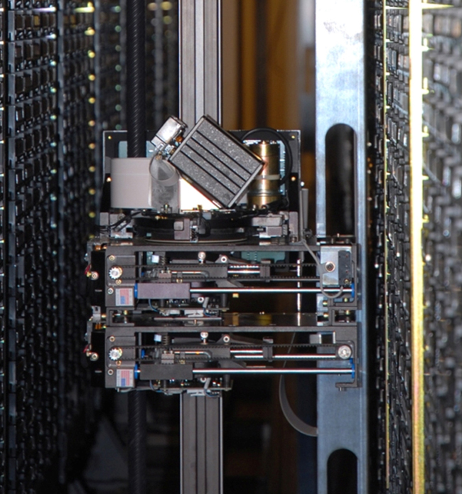 One of several tape robotic systems used to manage NOAA's climate data  in 2006