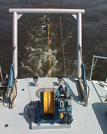 Side scan sonar unit Side scan sonar unit
