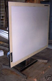 An example of a digitizing board An example of a digitizing board