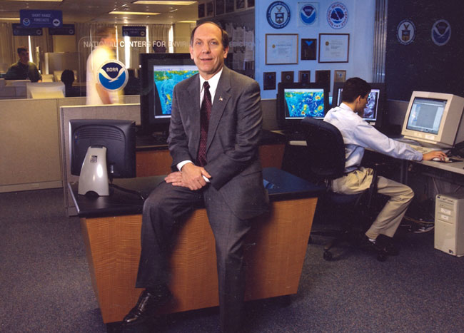 Dr. Louis W. Uccellini, director, National Centers for Environmental Prediction and the National Weather Services winter weather expert.