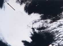 Among the most famous of early satellite weather photographs. Among the most famous of early satellite weather photographs.