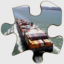 Commerce and Transportation puzzle piece Commerce and Transportation puzzle piece