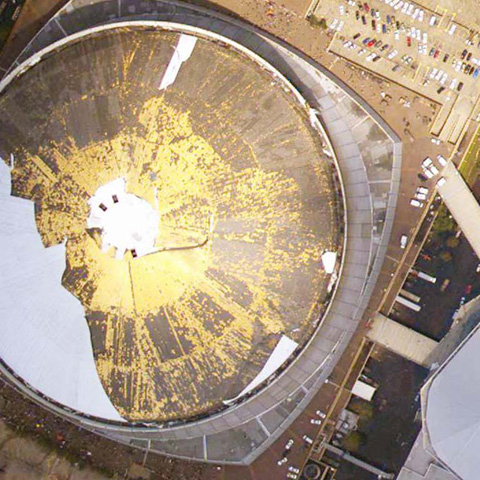 The Superdome in New Orleans
