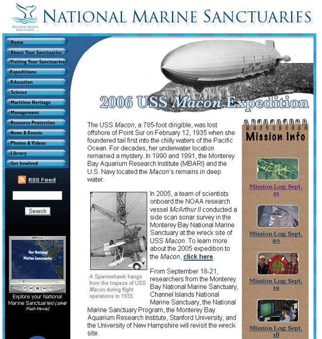 Research mission page