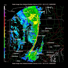 narrow squall line