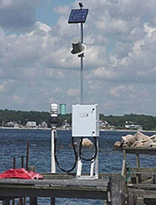 water level station at Gray Gables, Massachusetts water level station at Gray Gables, Massachusetts